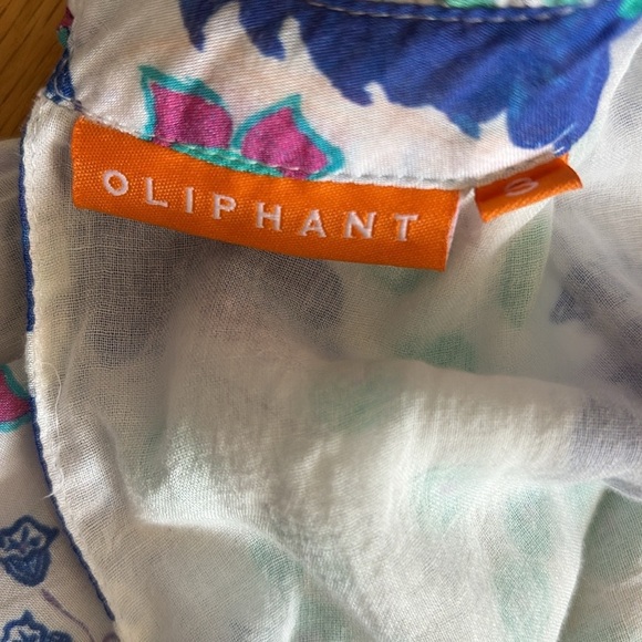 Oliphant tiered midi dress by tuckernuck small high neck flowy and soft sundress - Picture 9 of 16